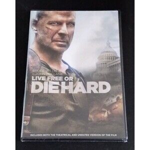 Live Free Or Die Hard UNRATED DVD NEW SEALED movie film Bruce Willis